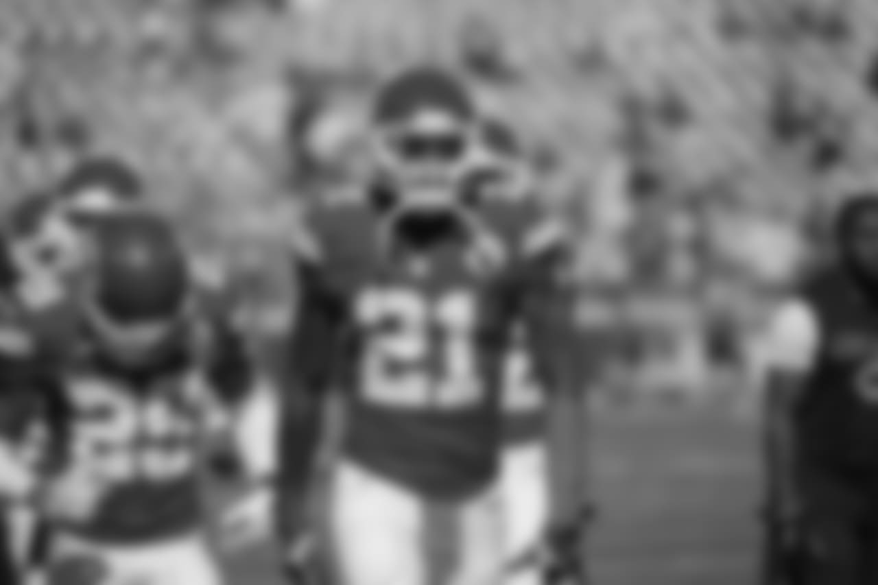 Kansas City Chiefs defensive back Sean Smith