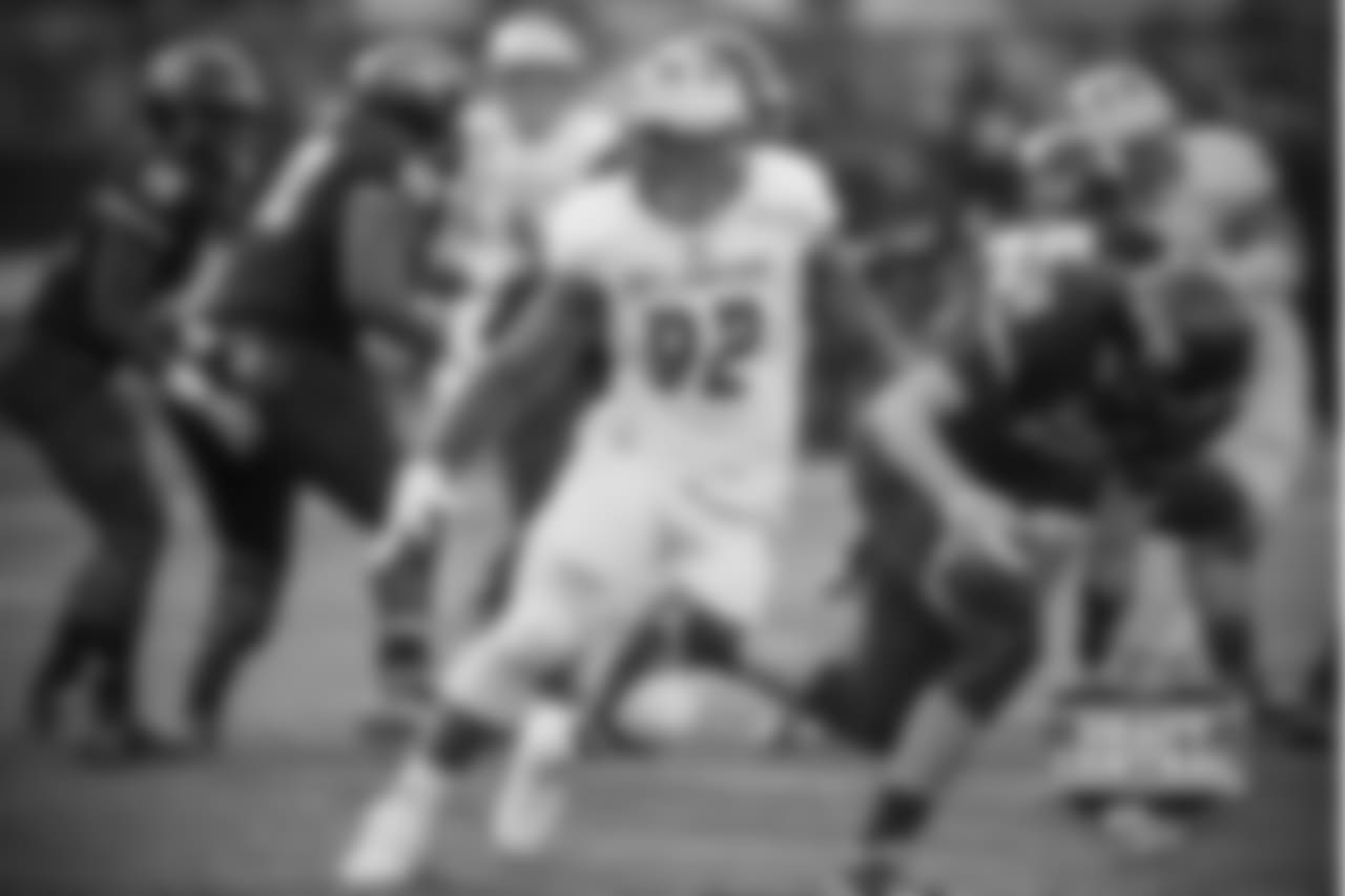 With the 145th pick in the 2018 NFL Draft, the Chicago Bears select Delaware DL Bilal Nichols.