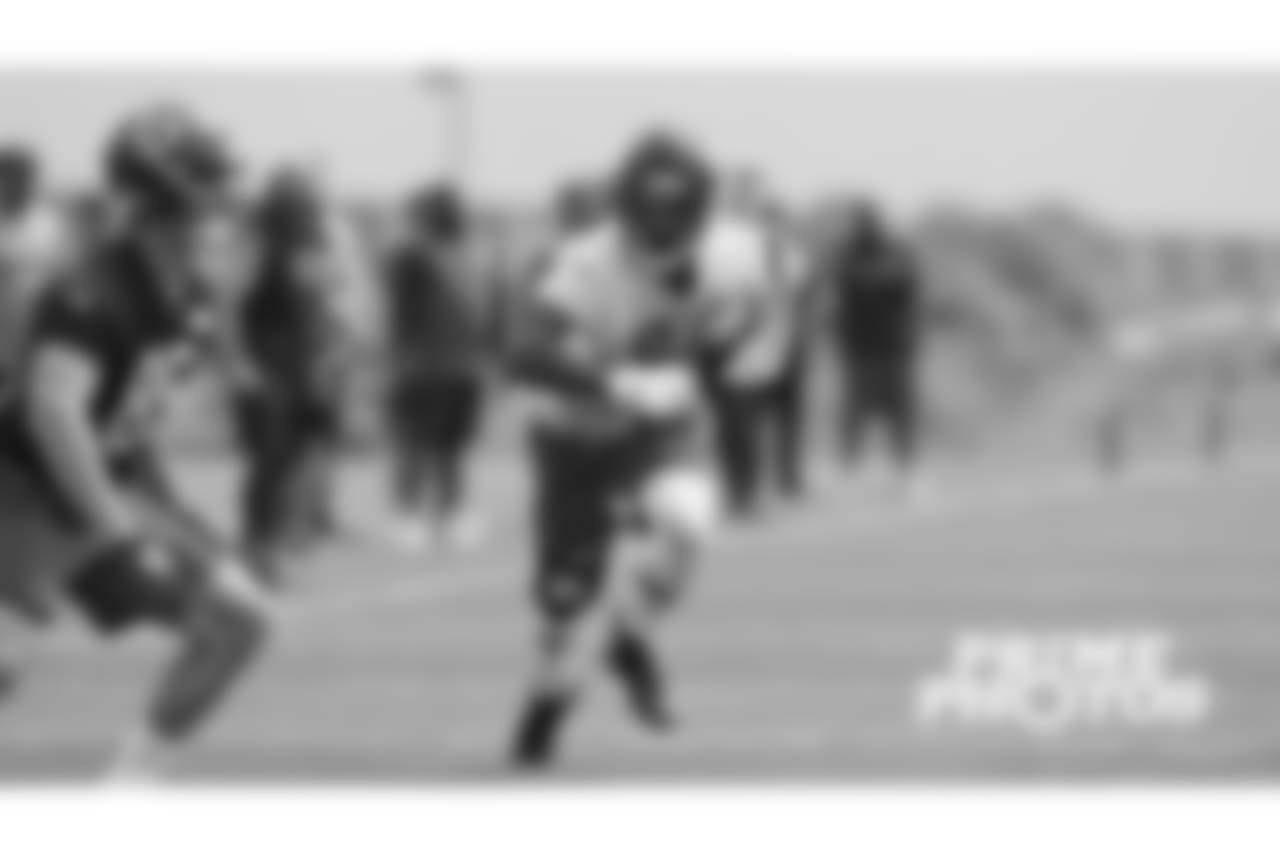 Chicago Bears played and coaches on the field for Mini Camp at Halas Hall, Wednesday, June 6, 2018, in Lake Forest, Illinois.