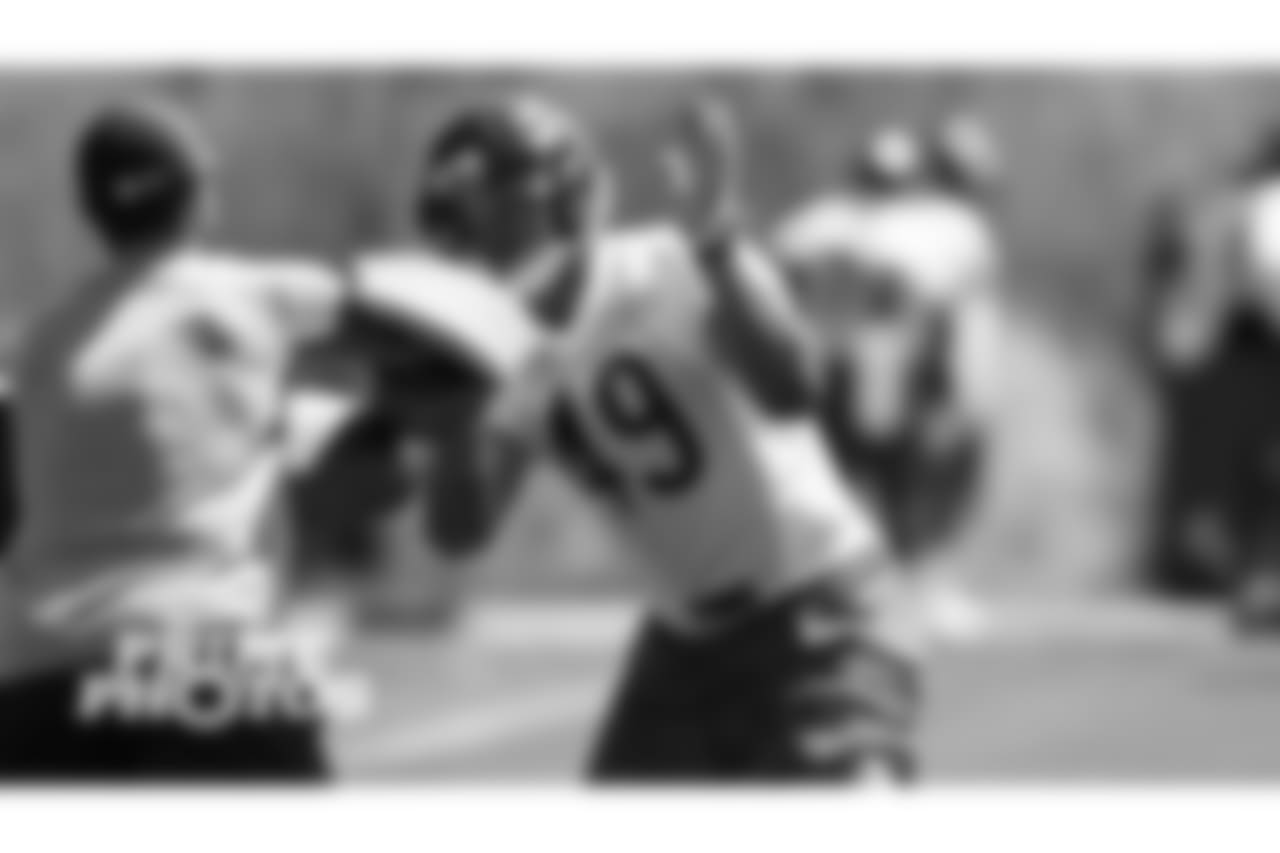 Chicago Bears played and coaches on the field for OTA's at Halas Hall, Wednesday, May 16, 2018, in Lake Forest, Illinois.