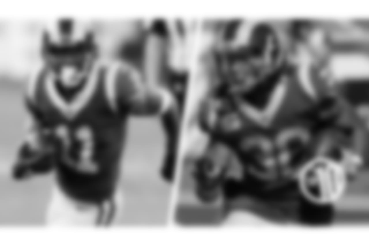 3. Los Angeles Rams: 2476
Tavon Austin (383), Todd Gurley (2093)