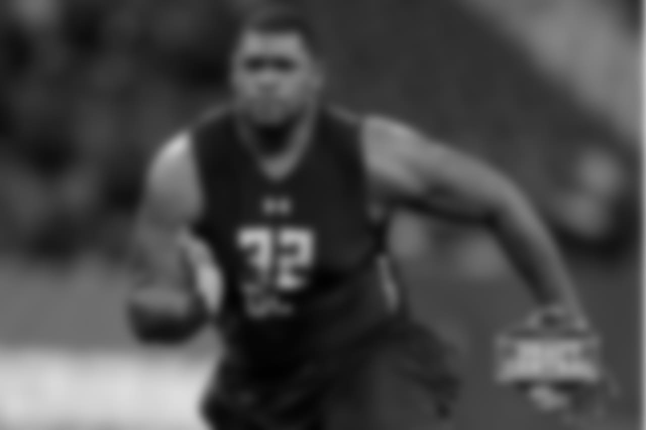 Kutztown University OL Jordan Morgan (5th round, 147th overall)