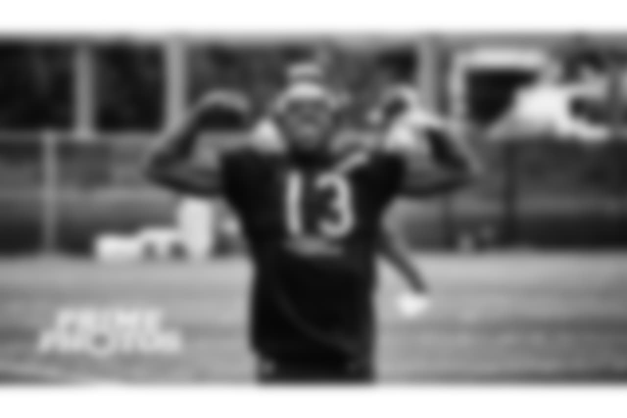 Chicago Bears played and coaches on the field for Mini Camp at Halas Hall, Wednesday, June 6, 2018, in Lake Forest, Illinois.