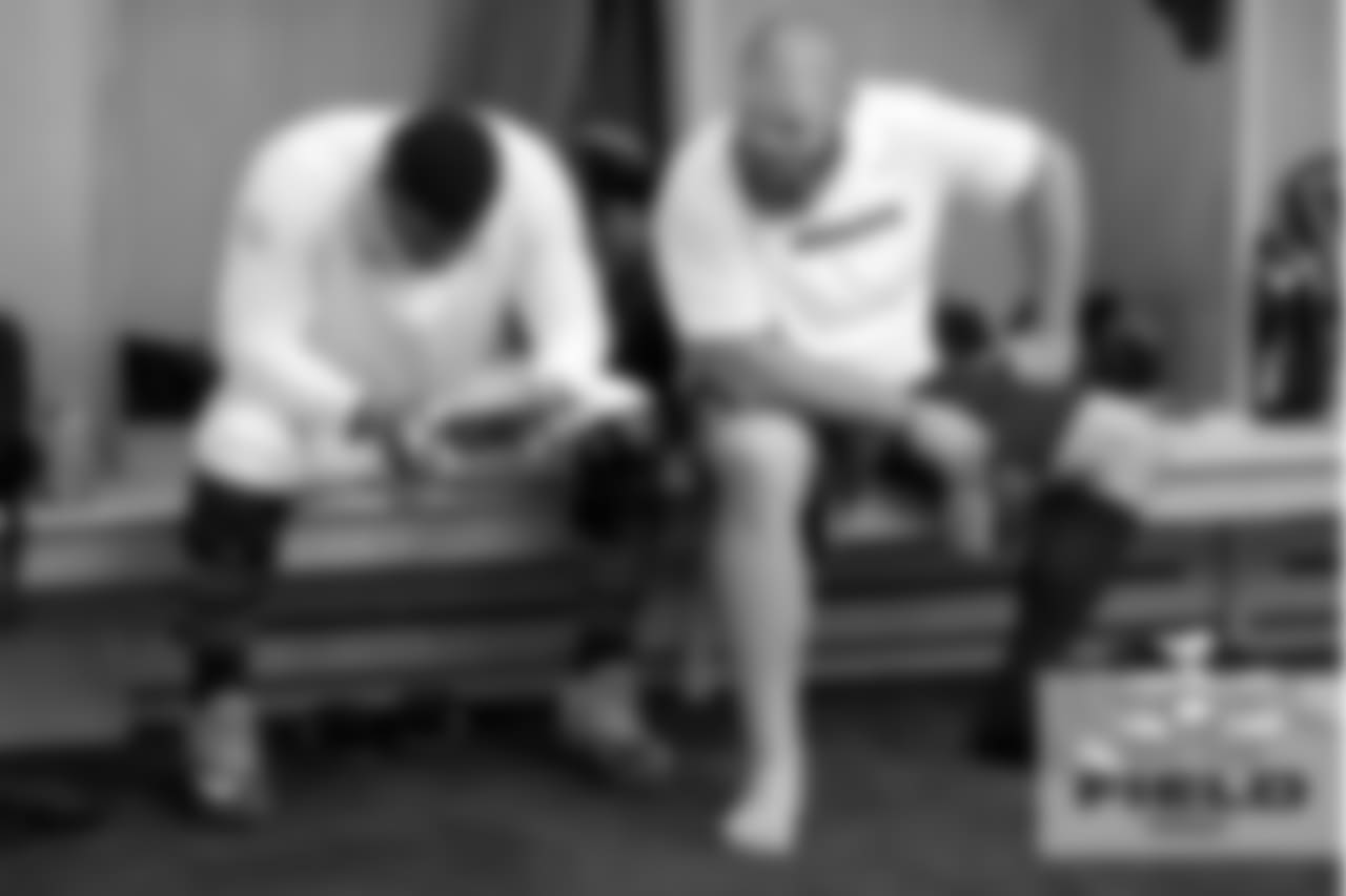 LT Jermon Bushrod, LG Matt Slauson