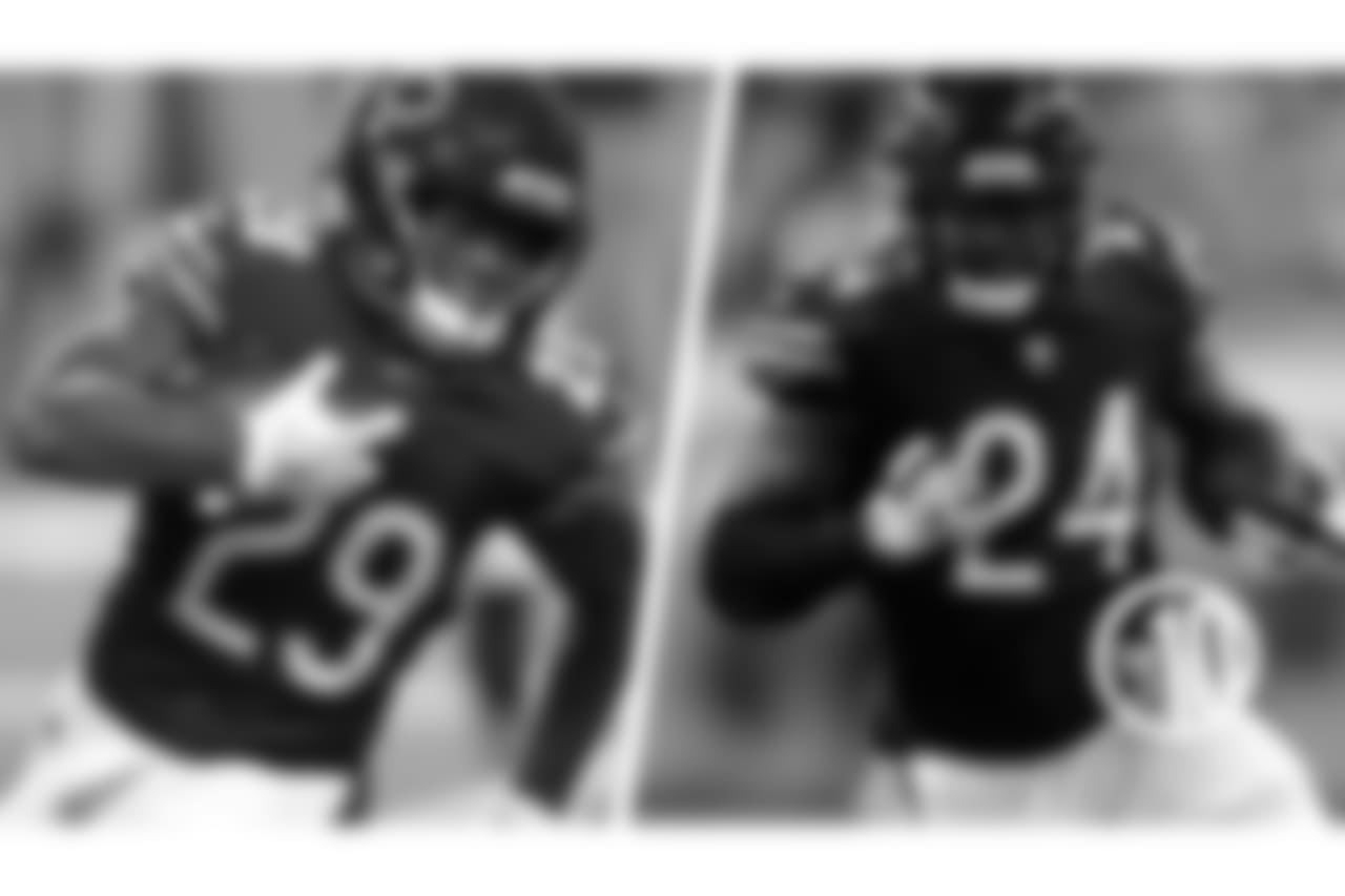 2. Chicago Bears: 2825
Tarik Cohen (1578), Jordan Howard (1247)