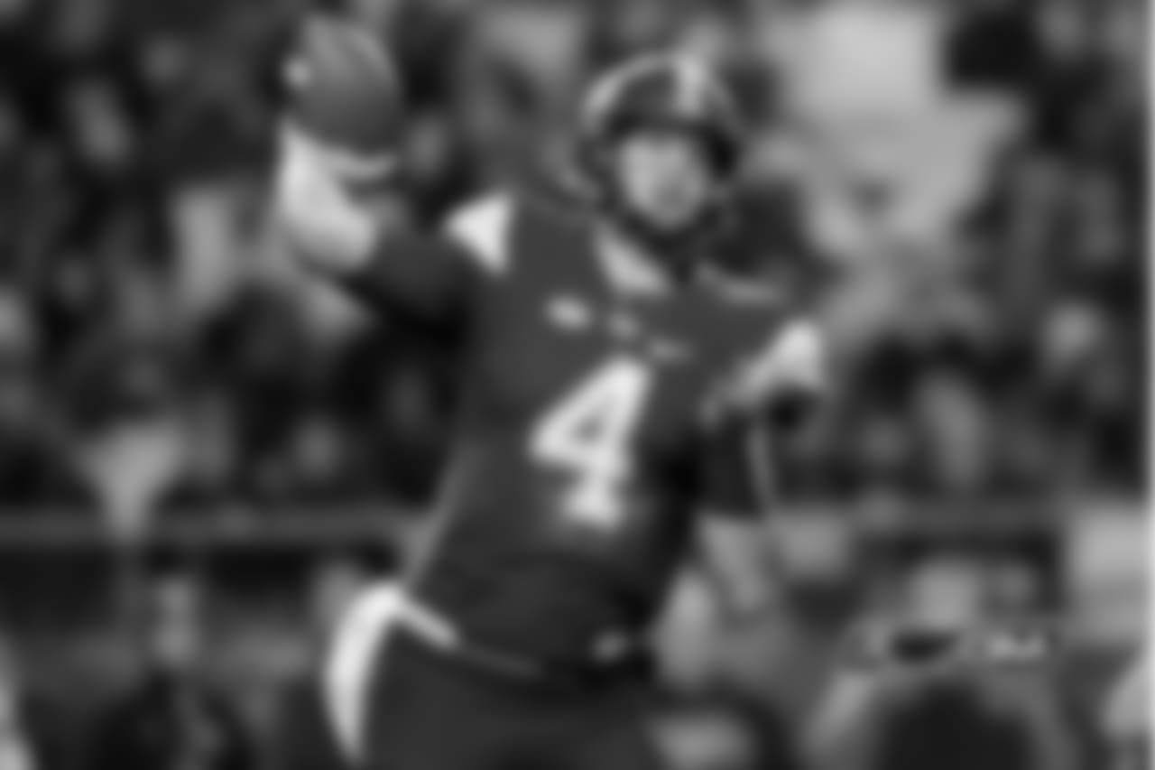 4 Nate Peterman, QB, 6-2, 225 lbs, Pittsburgh, ACC