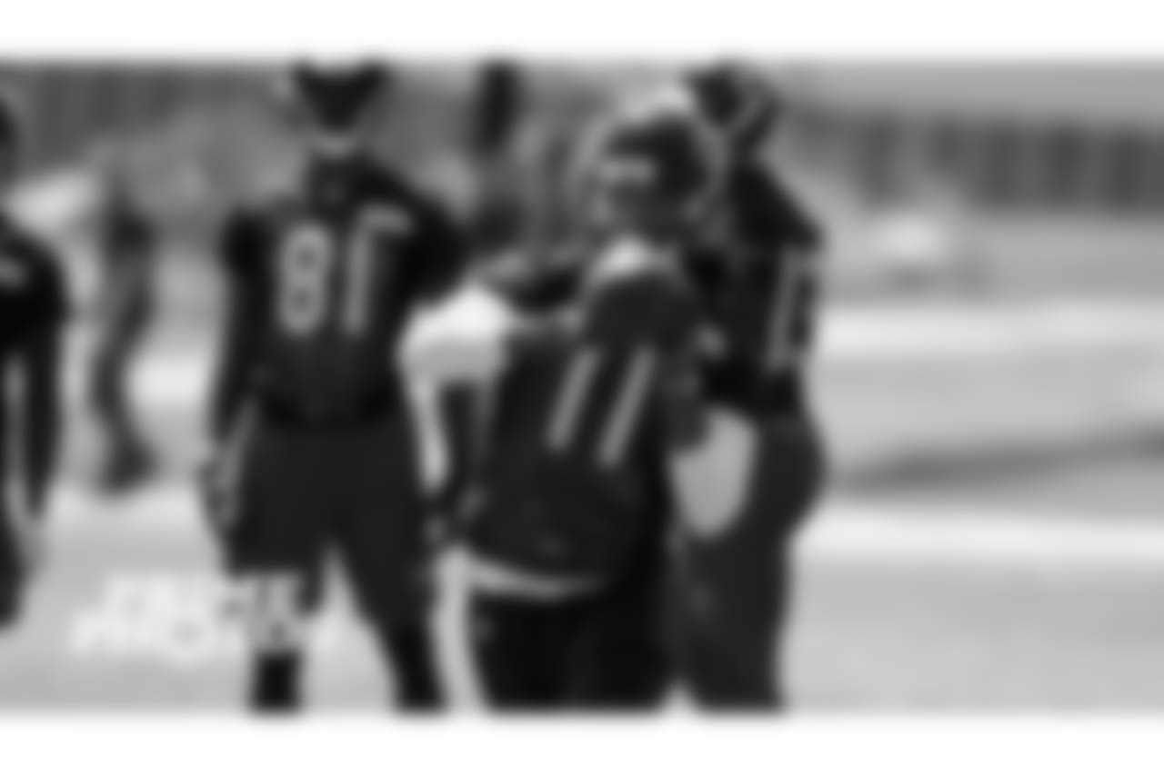 Chicago Bears played and coaches on the field for OTA's at Halas Hall, Wednesday, May 23, 2018, in Lake Forest, Illinois.