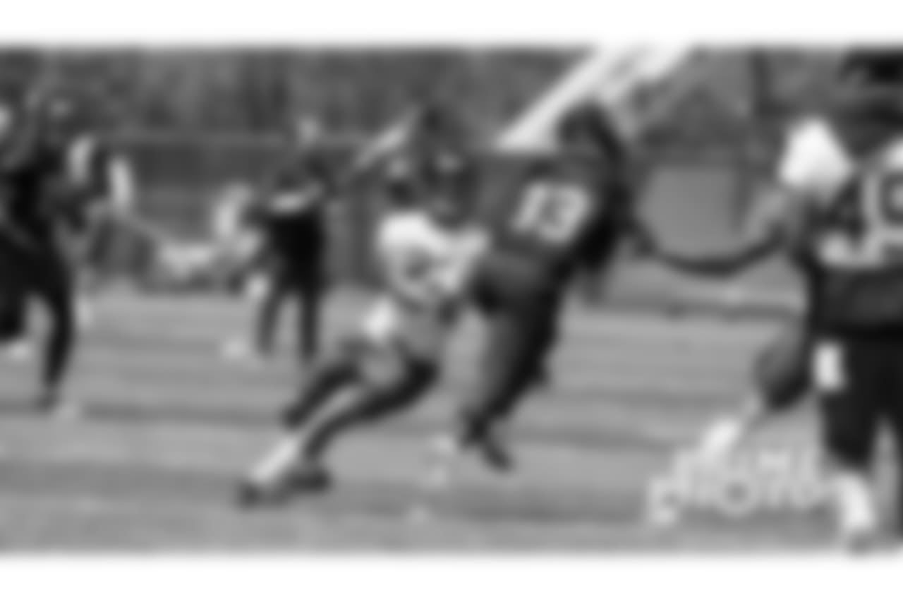 Chicago Bears played and coaches on the field for OTA's at Halas Hall, Wednesday, May 23, 2018, in Lake Forest, Illinois.