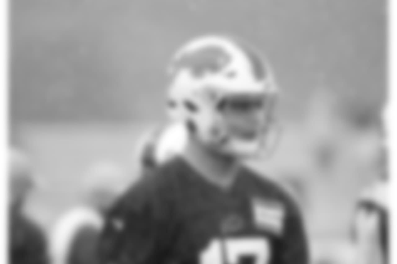 Josh Allen - 2018 Buffalo Bills Training Camp at St. John Fisher College.
Photo by Bill Wippert
August 7, 2018