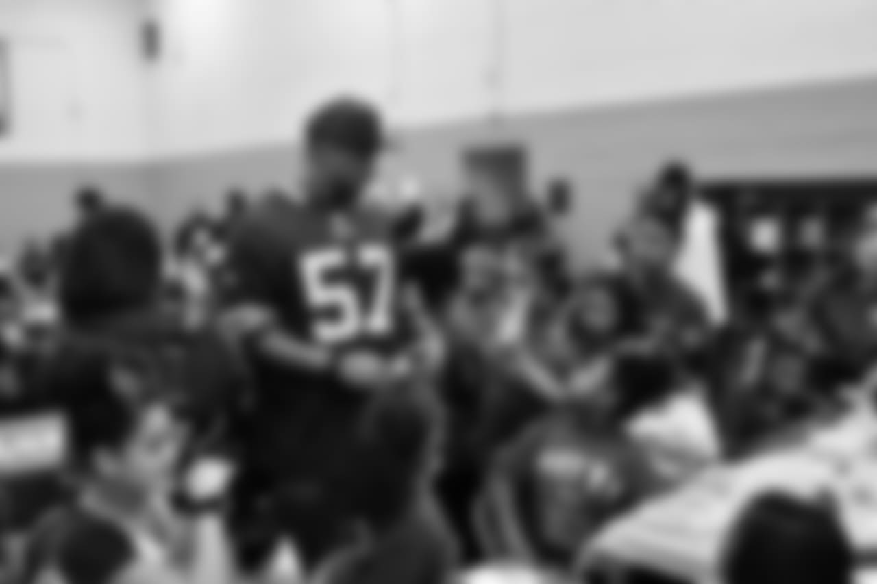 Lorenzo Alexander (57) at Northwest Buffalo Community Center