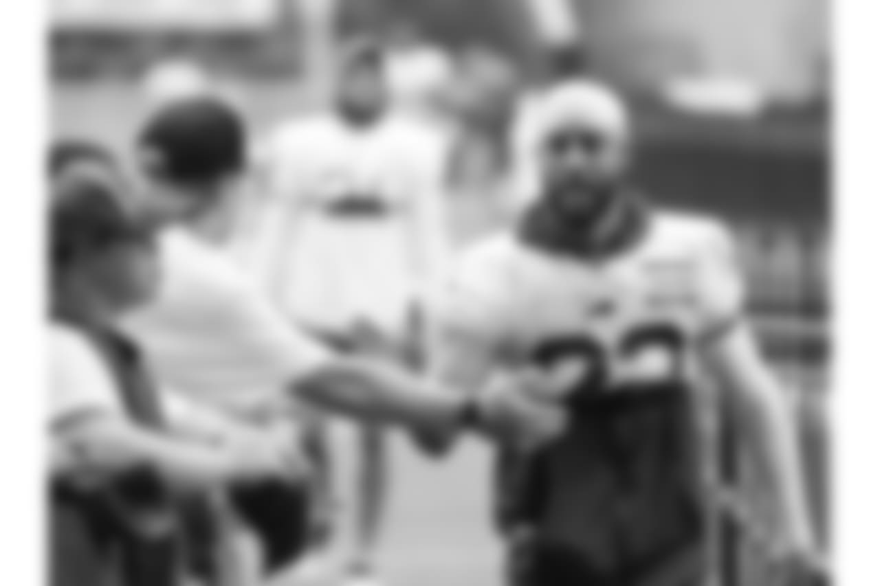 Micah Hyde #23 - 2018 Buffalo Bills Training Camp at St. John Fisher College.
Photo by Bill Wippert
August 7, 2018