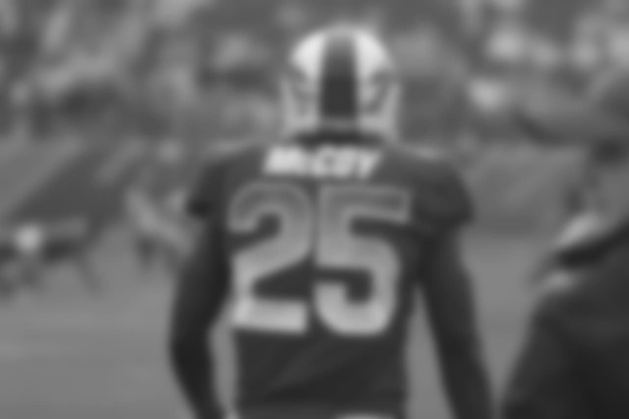 RB LeSean McCoy on game day at the 2018 Pro Bowl in Orlando, Florida.