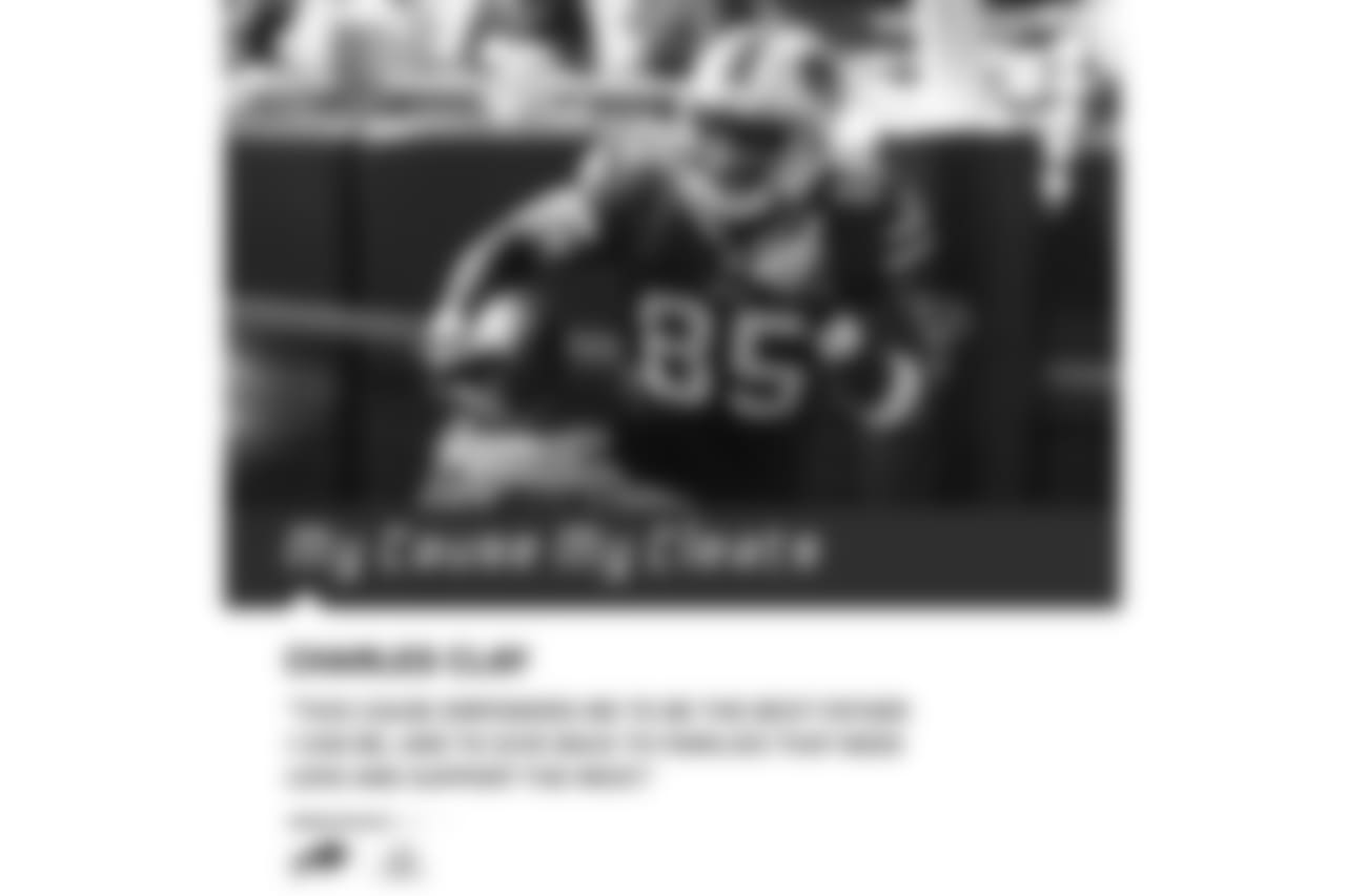 TE Charles Clay (85)- Pediatric Cancer- Stone’s Buddies