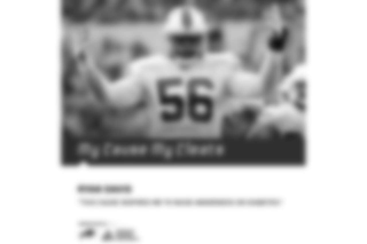 DE Ryan Davis (56)- Cure for Diabetes- American Diabetes Association
