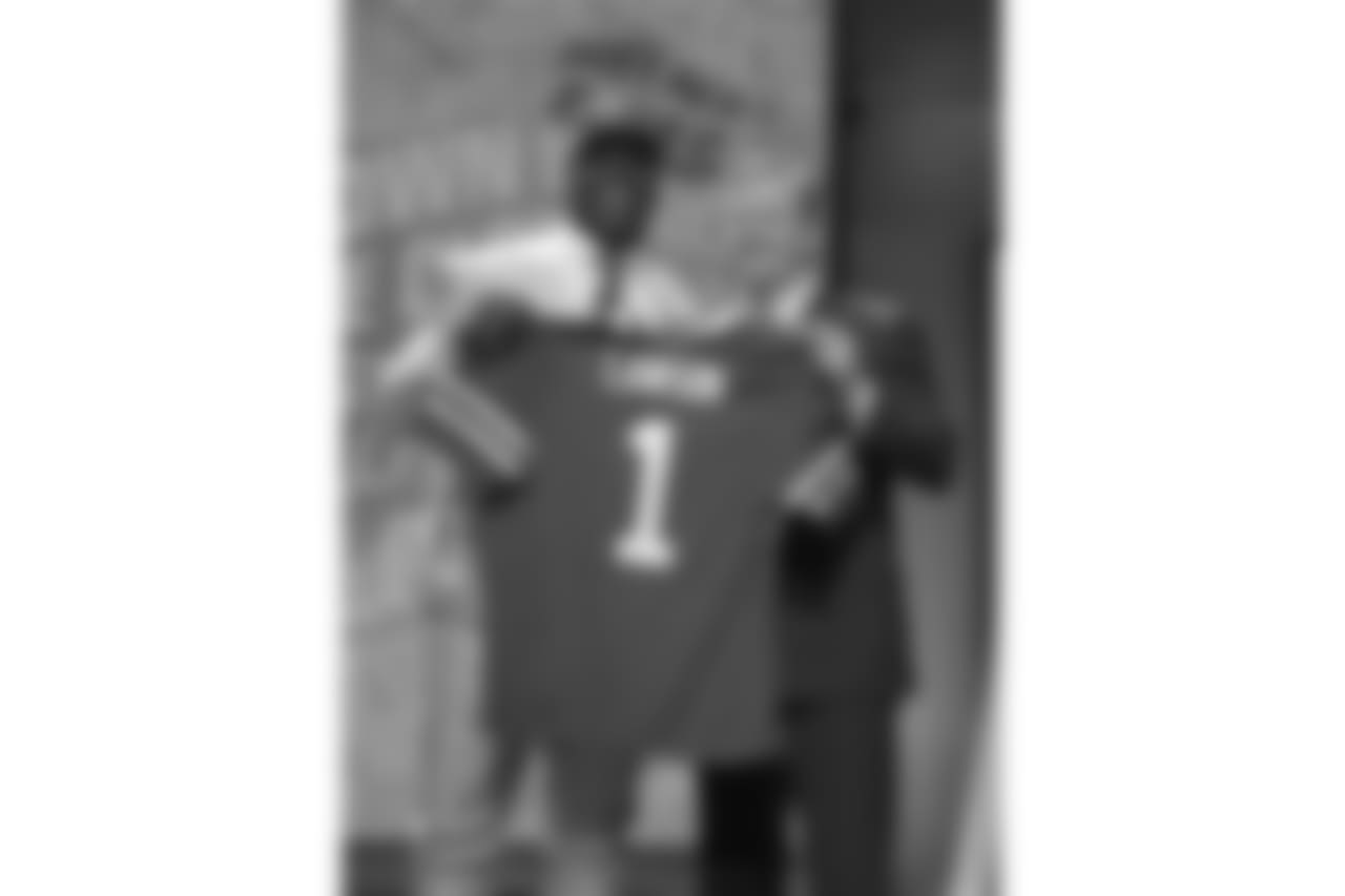 First-round pick DE Shaq Lawson at the 2016 NFL Draft.