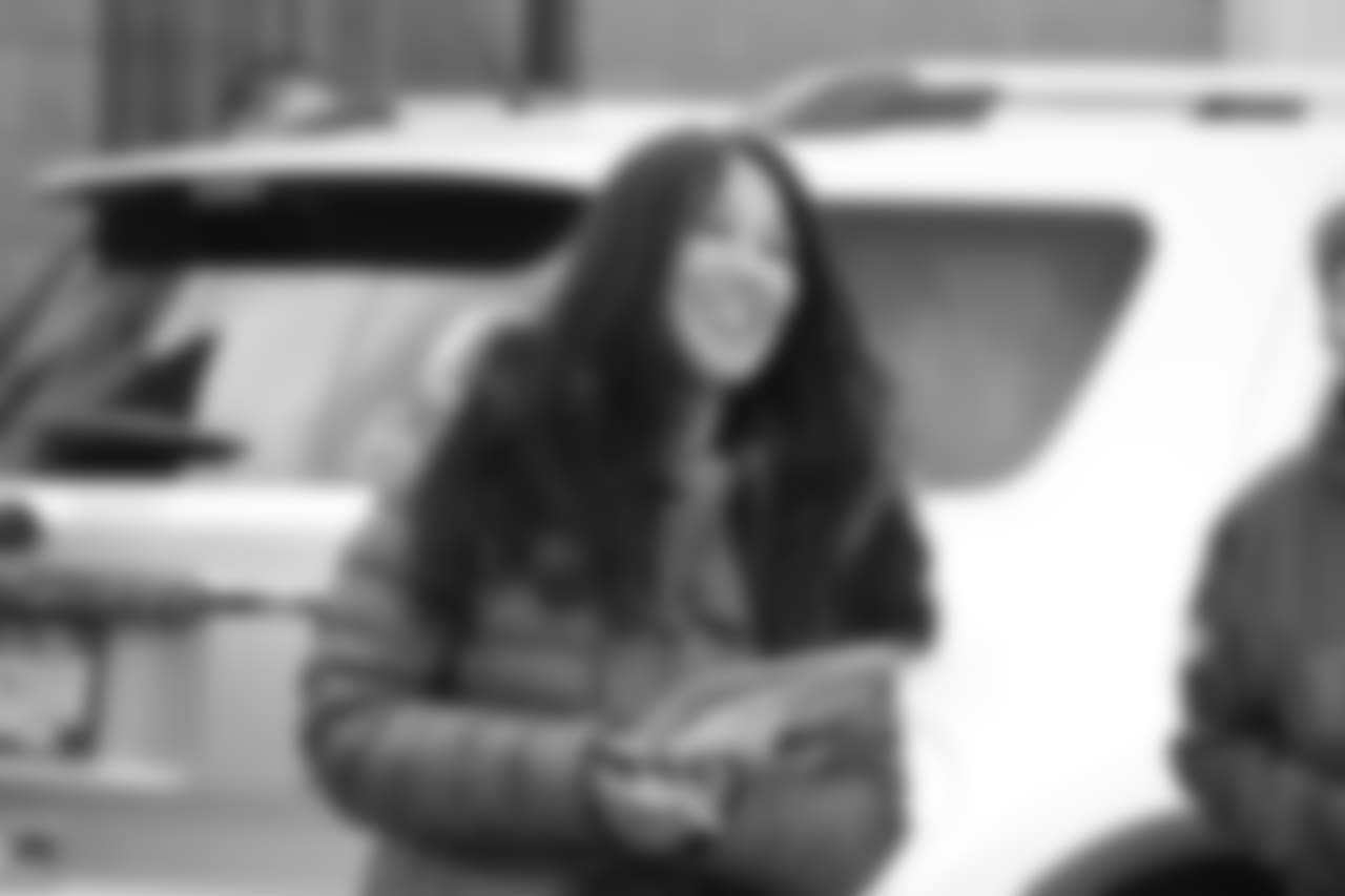 Bills Owner Kim Pegula at Bills Thanksgiving Blitz 2017
