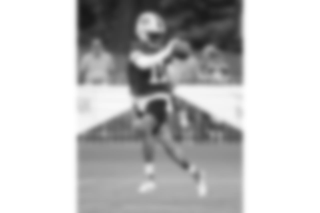 Zay Jones - 2018 Buffalo Bills Training Camp at St. John Fisher College.
Photo by Bill Wippert
August 7, 2018