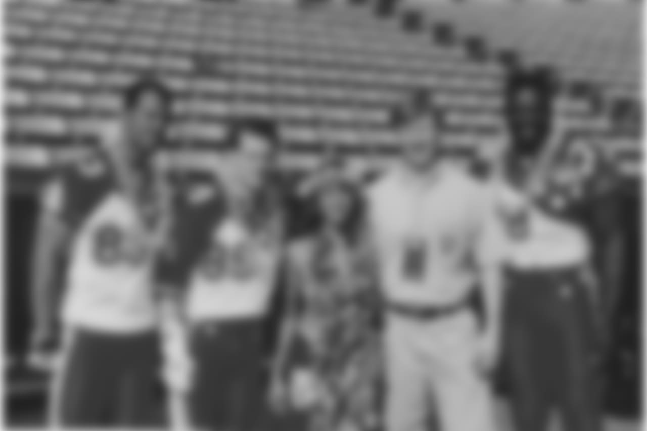 WR Andre Reed, WR Steve Tasker, Sr. VP/Communication Scott Berchtold, DE Bruce Smith (1994)