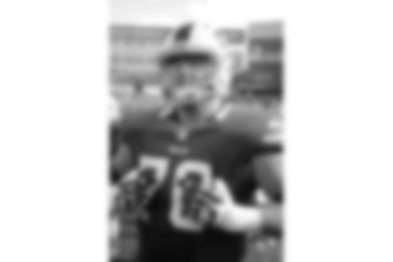 Center Eric Wood (No. 70) - 2012