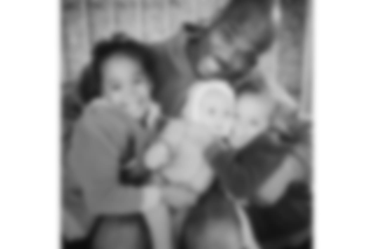 Fred Jackson and daughters
