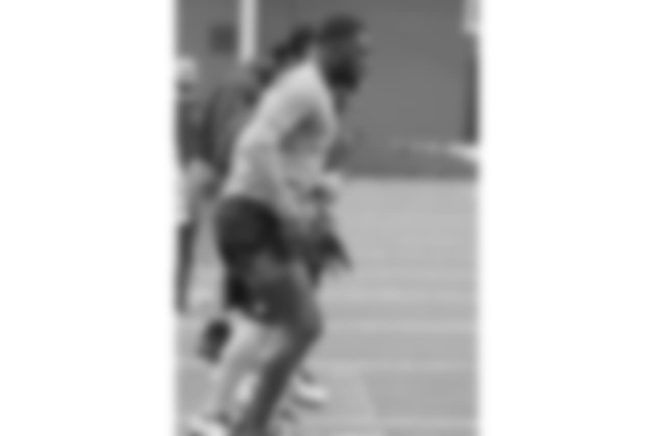 Defensive players first workout of the offseason