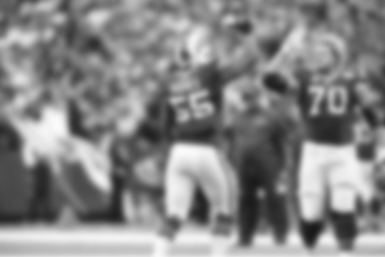 Center Eric Wood (No. 70) - 2014