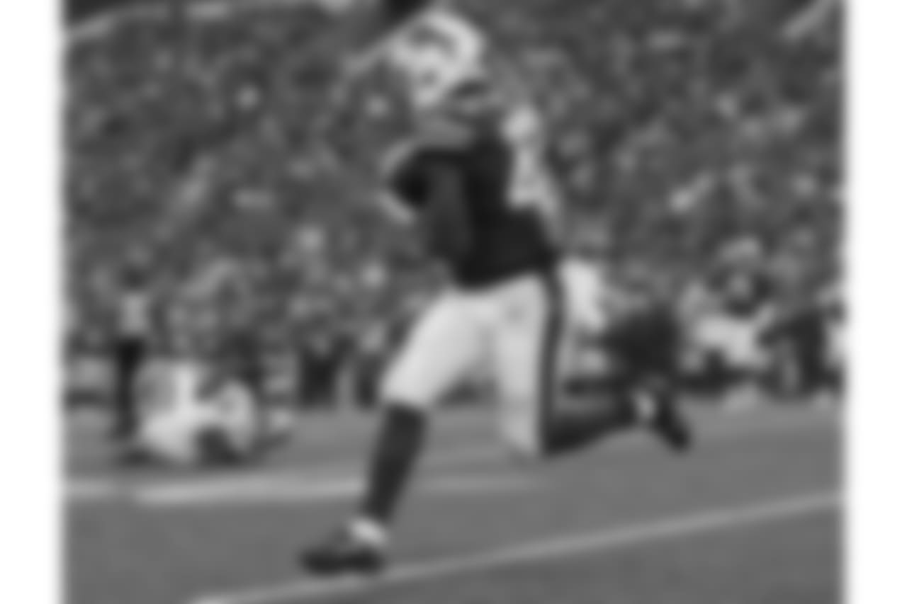 Buffalo Bills wide receiver Kelvin Benjamin (13) scores a touchdown - Buffalo Bills vs Carolina Panthers at New Era Field.
Photo by Sara Schmidle
August 9, 2018