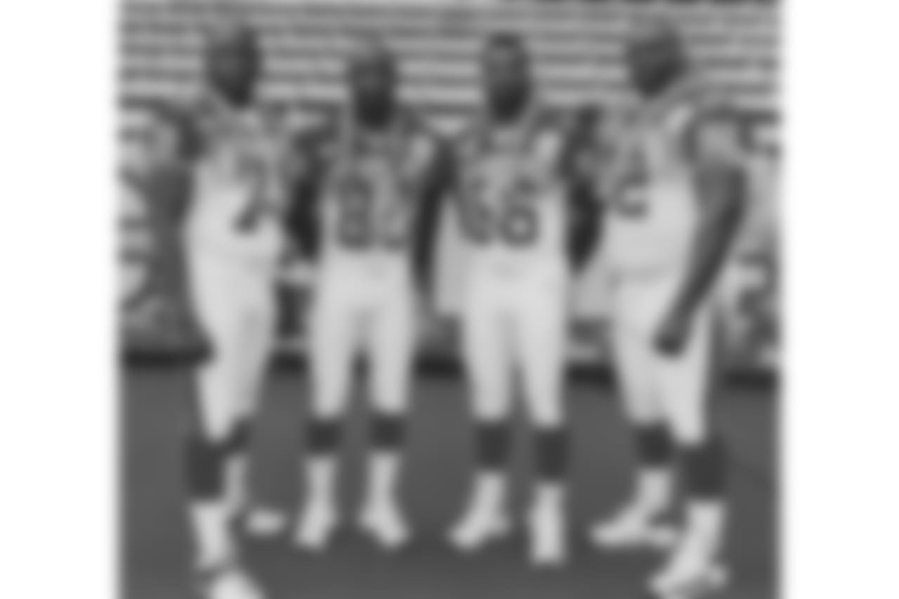 G Ruben Brown, WR Eric Moulds, LB Sam Cowart, NT Ted Washington (2000)