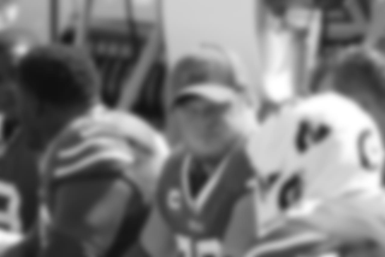 Center Eric Wood (No. 70) - 2017