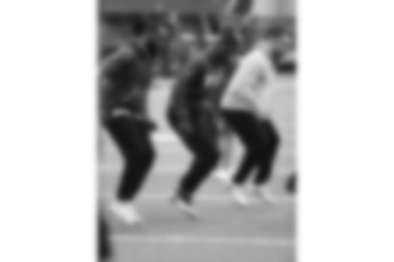 Bills players first workout of the offseason