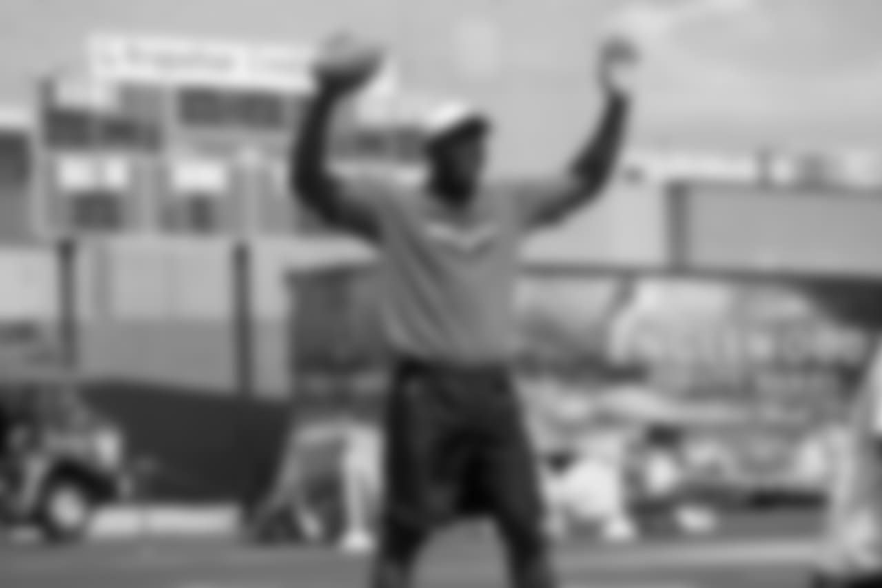 At Von Miller's Football Procamp at Englewood High School on June 20, 2018.