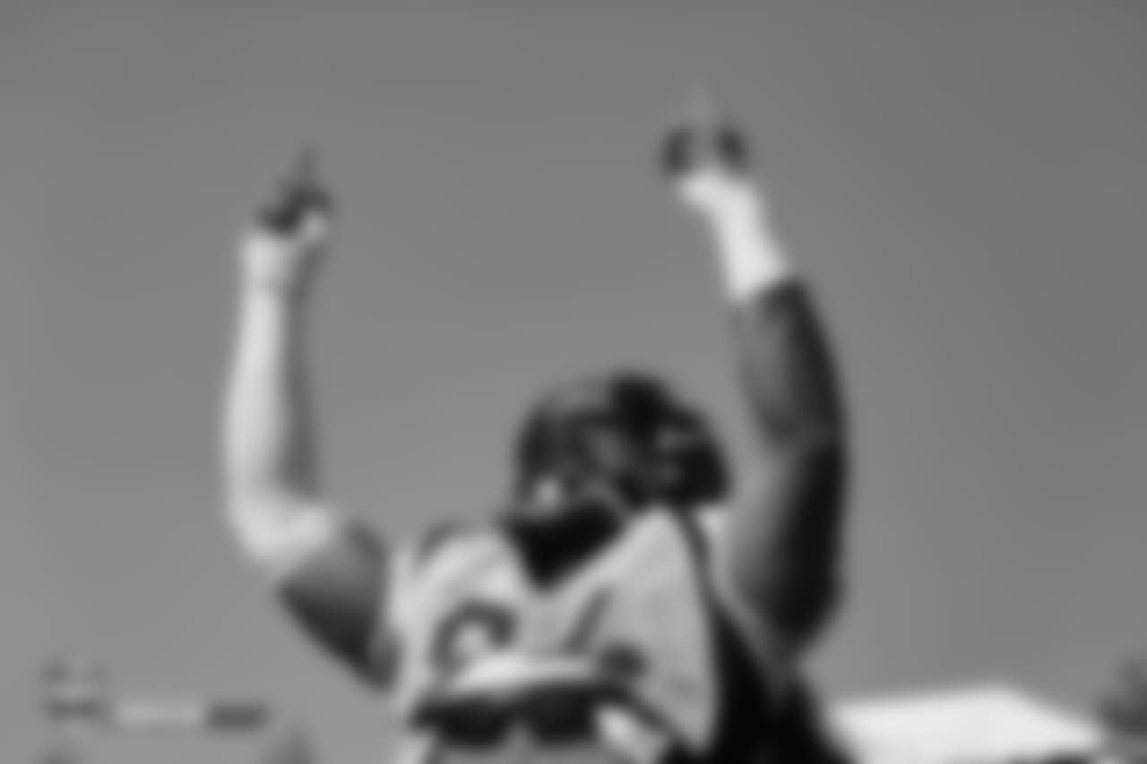Nose tackle Domata Peko Sr. (94) during the ninth day of training camp on August 7, 2018, at UCHealth Training Center.