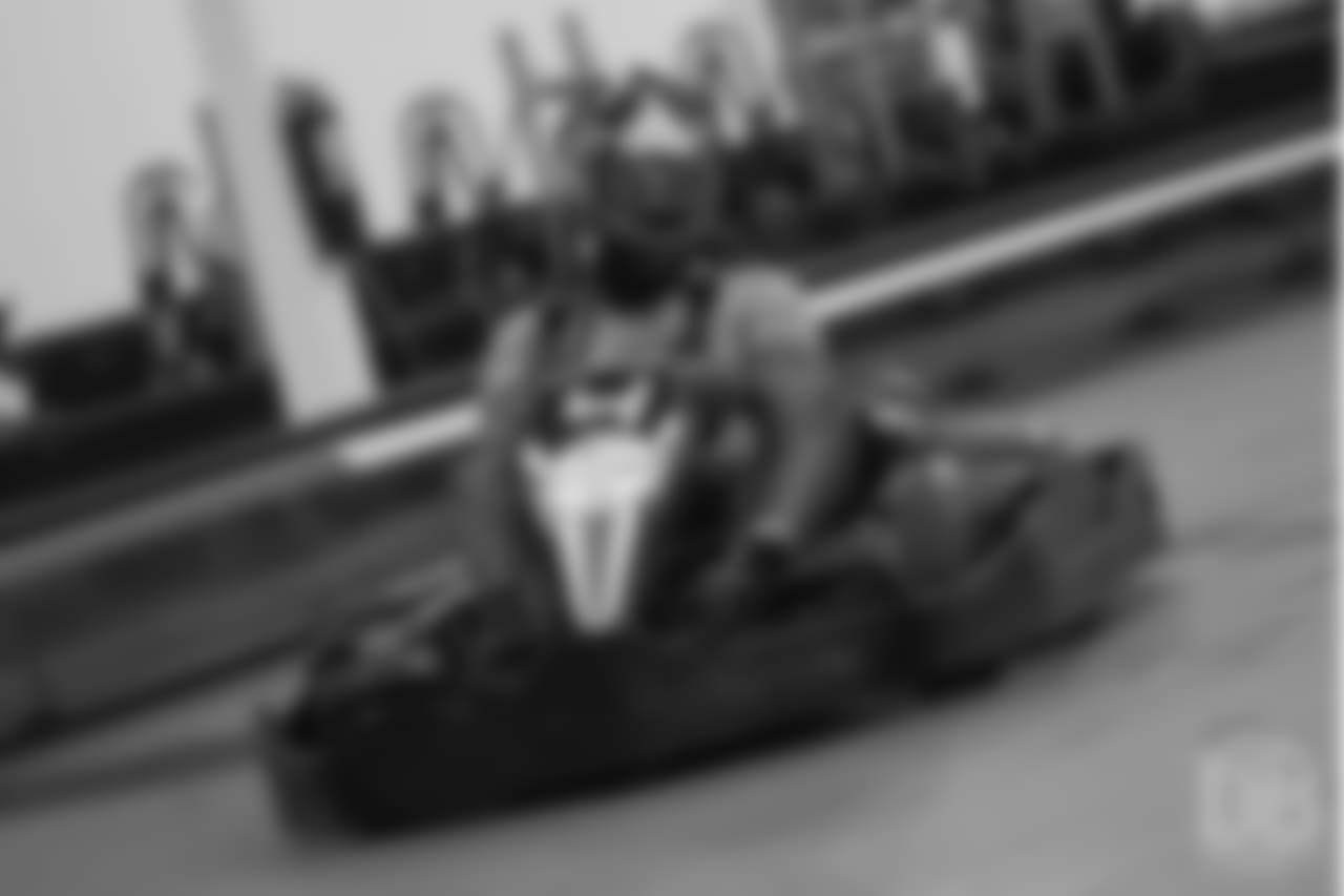 a player at Von's Vision fourth annual Go-Kart Grand Prix to fundraise for the foundation.