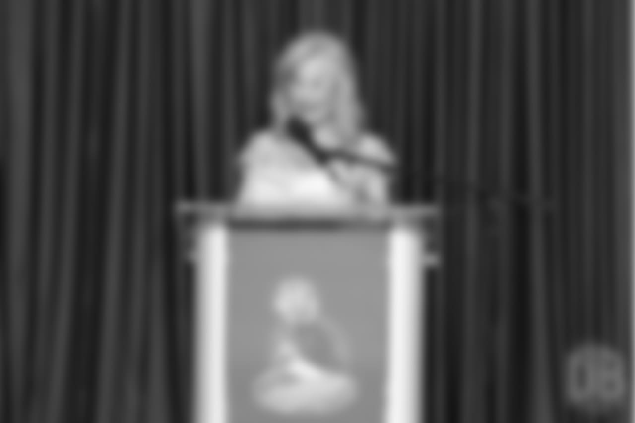 Annabel Bowlen during the Ring of Fame Banquet on Nov. 17, 2017.