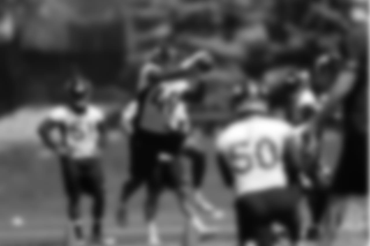 action during minicamp at UCHealth Training Center in Centennial, CO, June 13, 2018.
Photo by Gabriel Christus