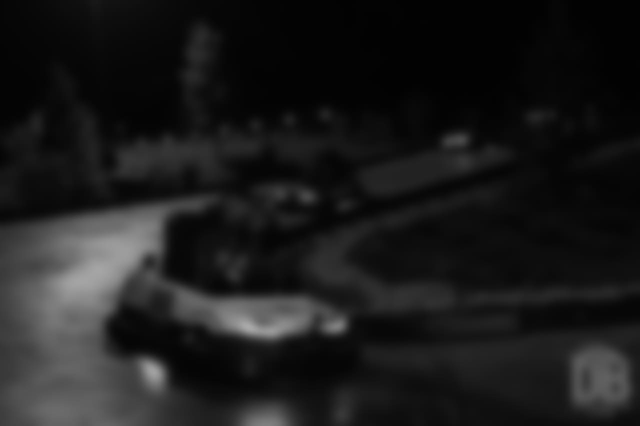Von Miller goes go-karting on the first day of Von Miller's Pass Rush Summit, which included a welcome session and a night of games on June 27, 2018.