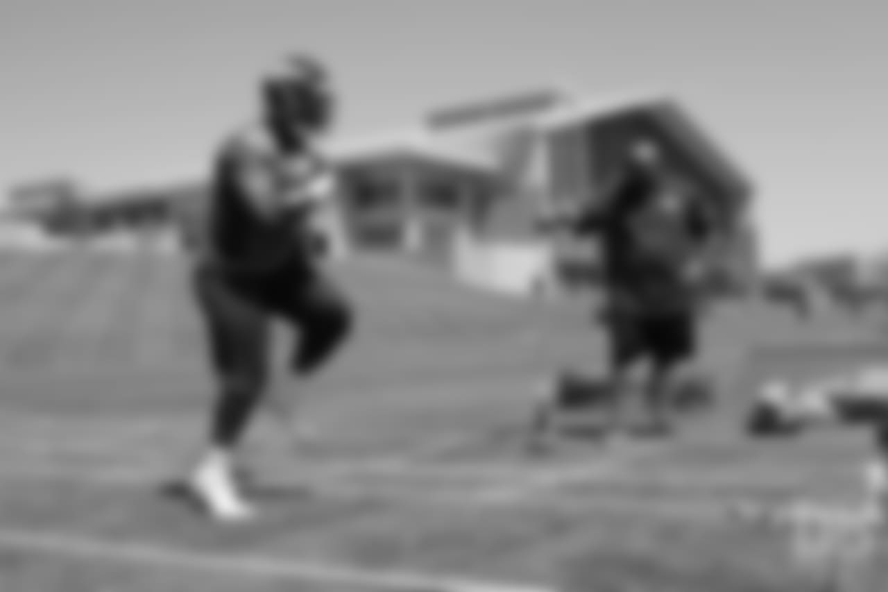 action during minicamp at UCHealth Training Center in Centennial, CO, June 13, 2018.
Photo by Gabriel Christus