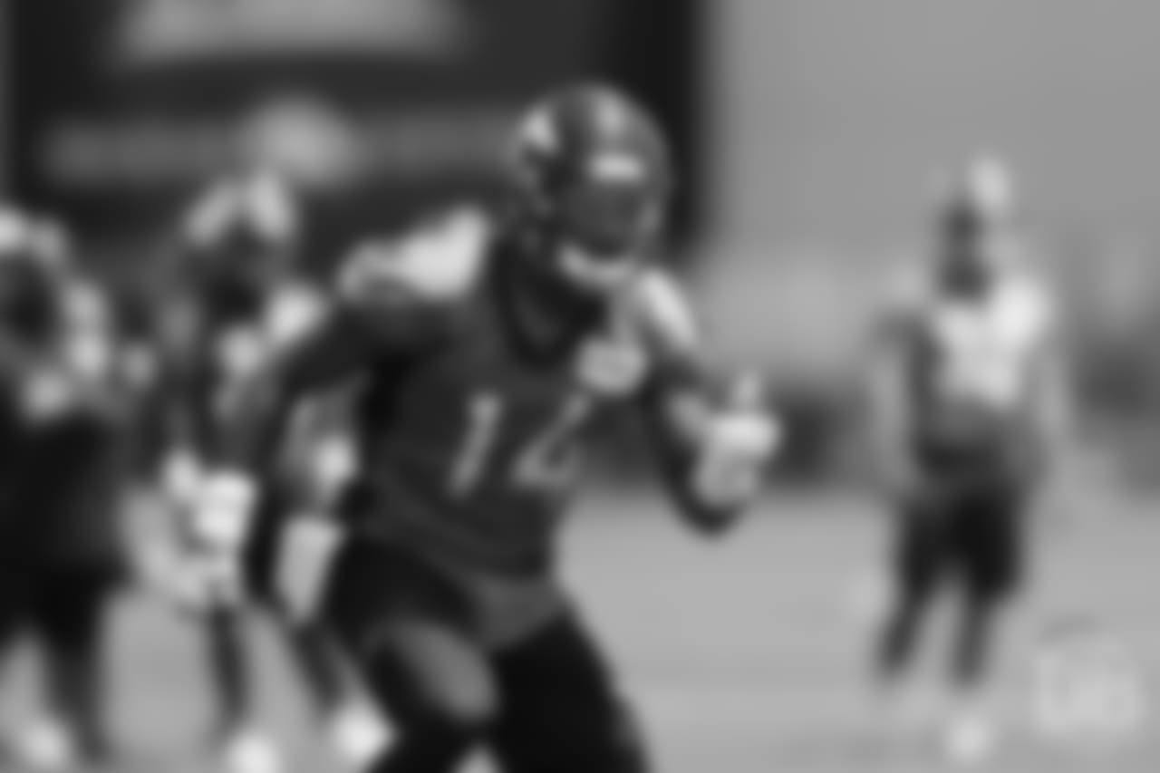 action during minicamp at UCHealth Training Center in Centennial, CO, June 13, 2018.
Photo by Gabriel Christus