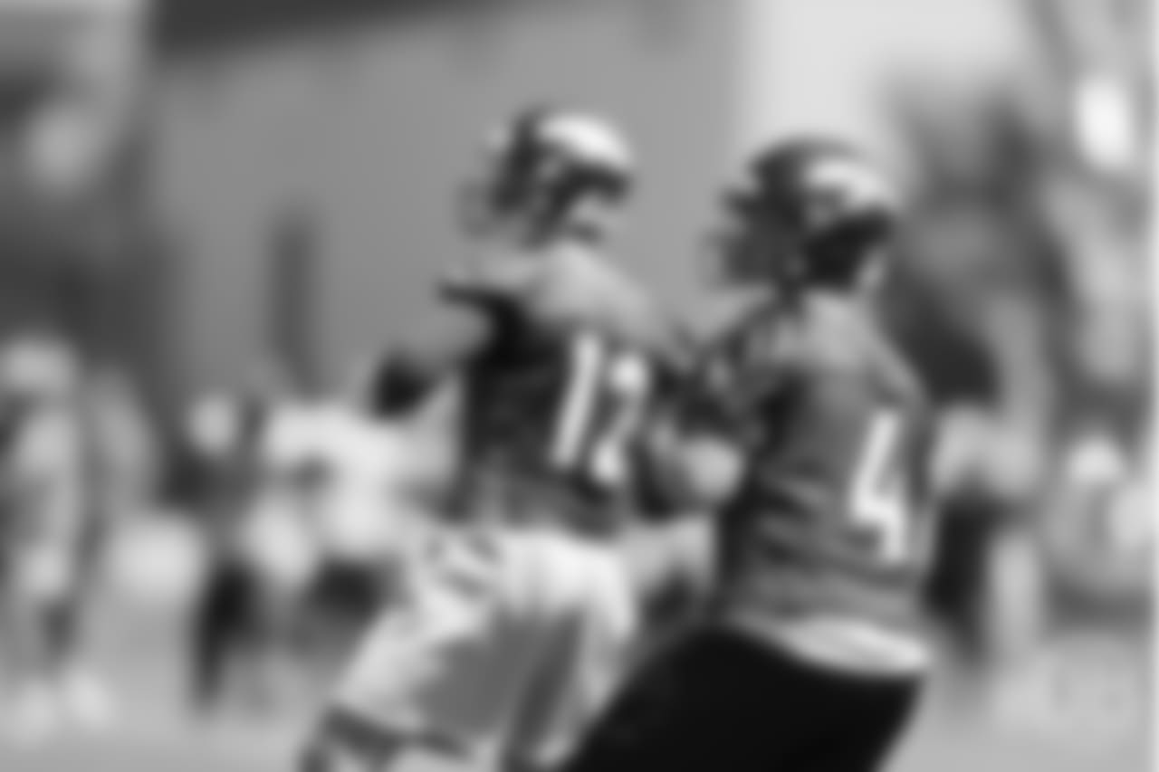 action during minicamp at UCHealth Training Center in Centennial, CO, June 13, 2018.
Photo by Gabriel Christus