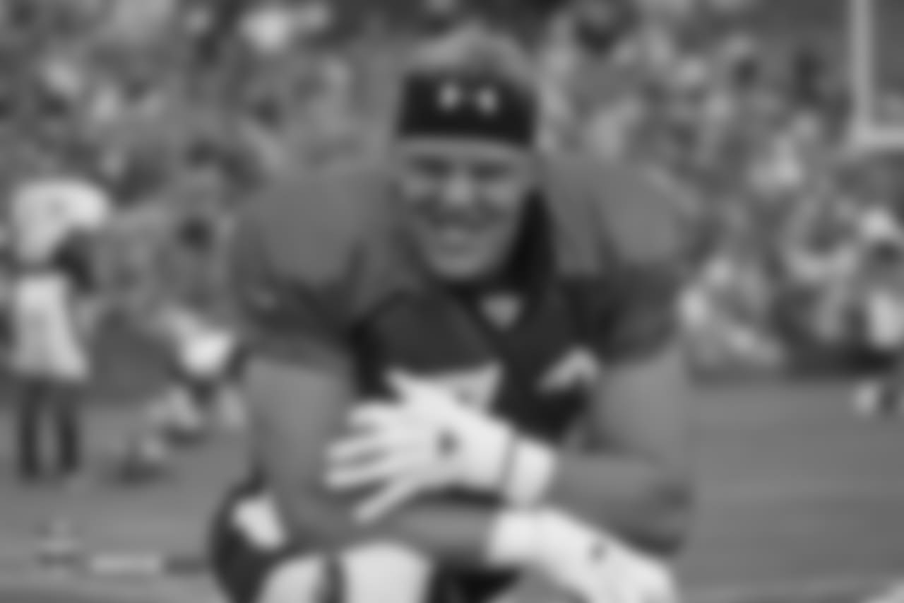Tackle Garett Bolles (72) at the sixth day of training camp on August 3, 2018, at UCHealth Training Center.