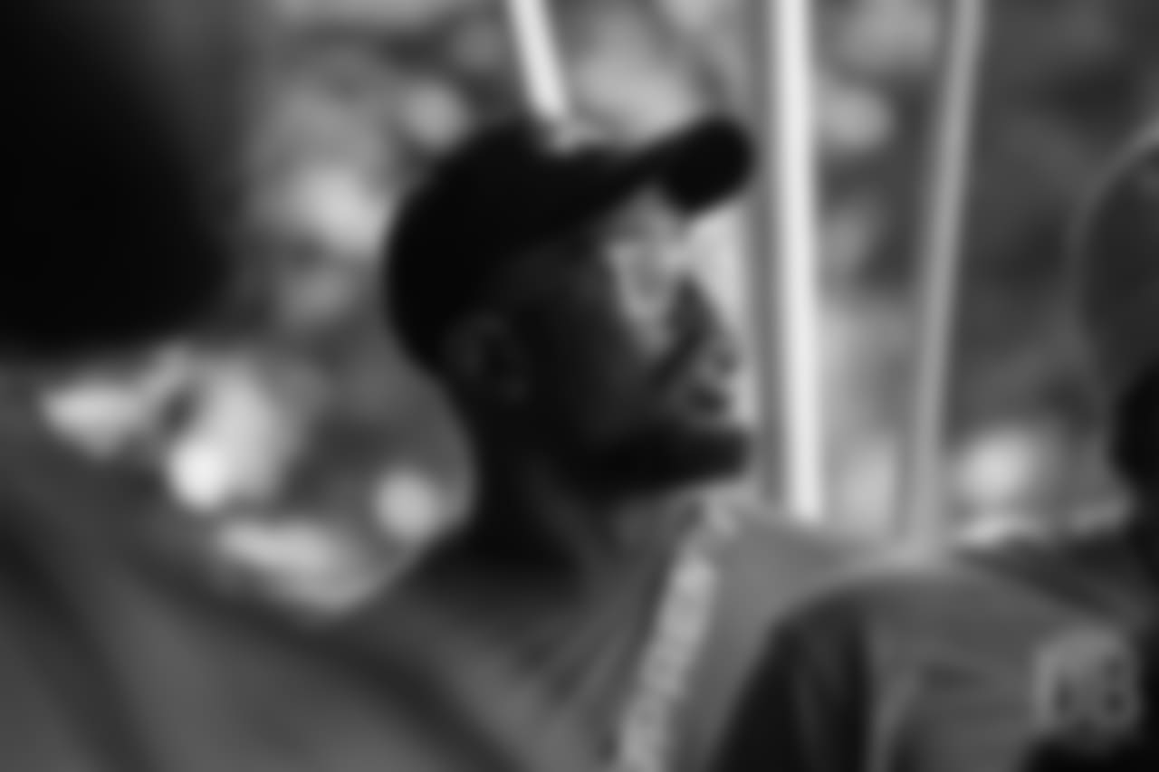 Von Miller at the fishing portion of Von Miller's Pass Rush Summit at Dogwood Canyon Nature Park on June 28, 2018.