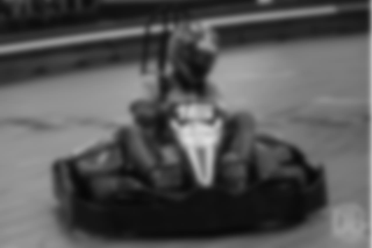 a player at Von's Vision fourth annual Go-Kart Grand Prix to fundraise for the foundation.