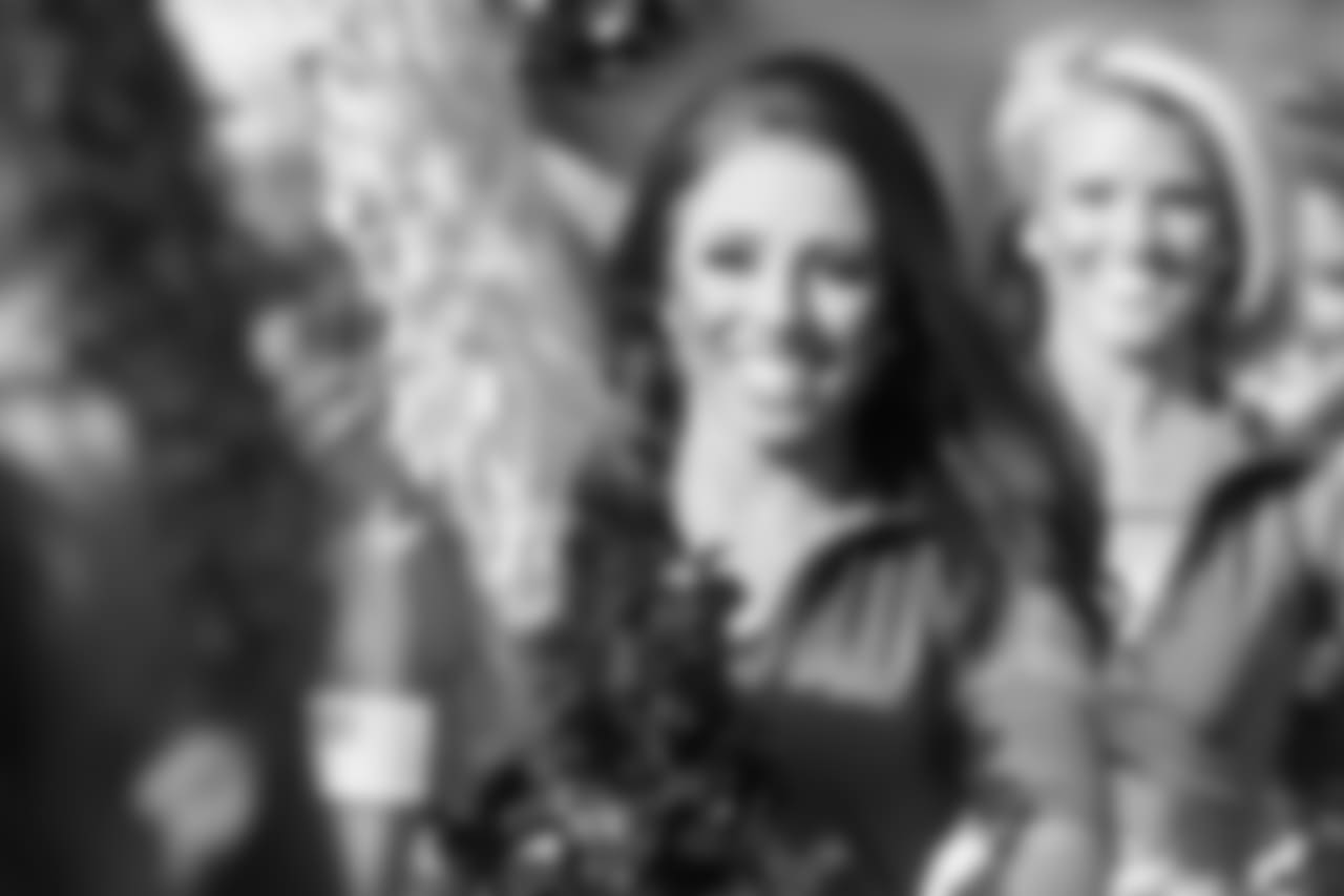 151115, Denver Broncos, KCC, 2015, Salute to Service DBC, Cheerleaders Katherine