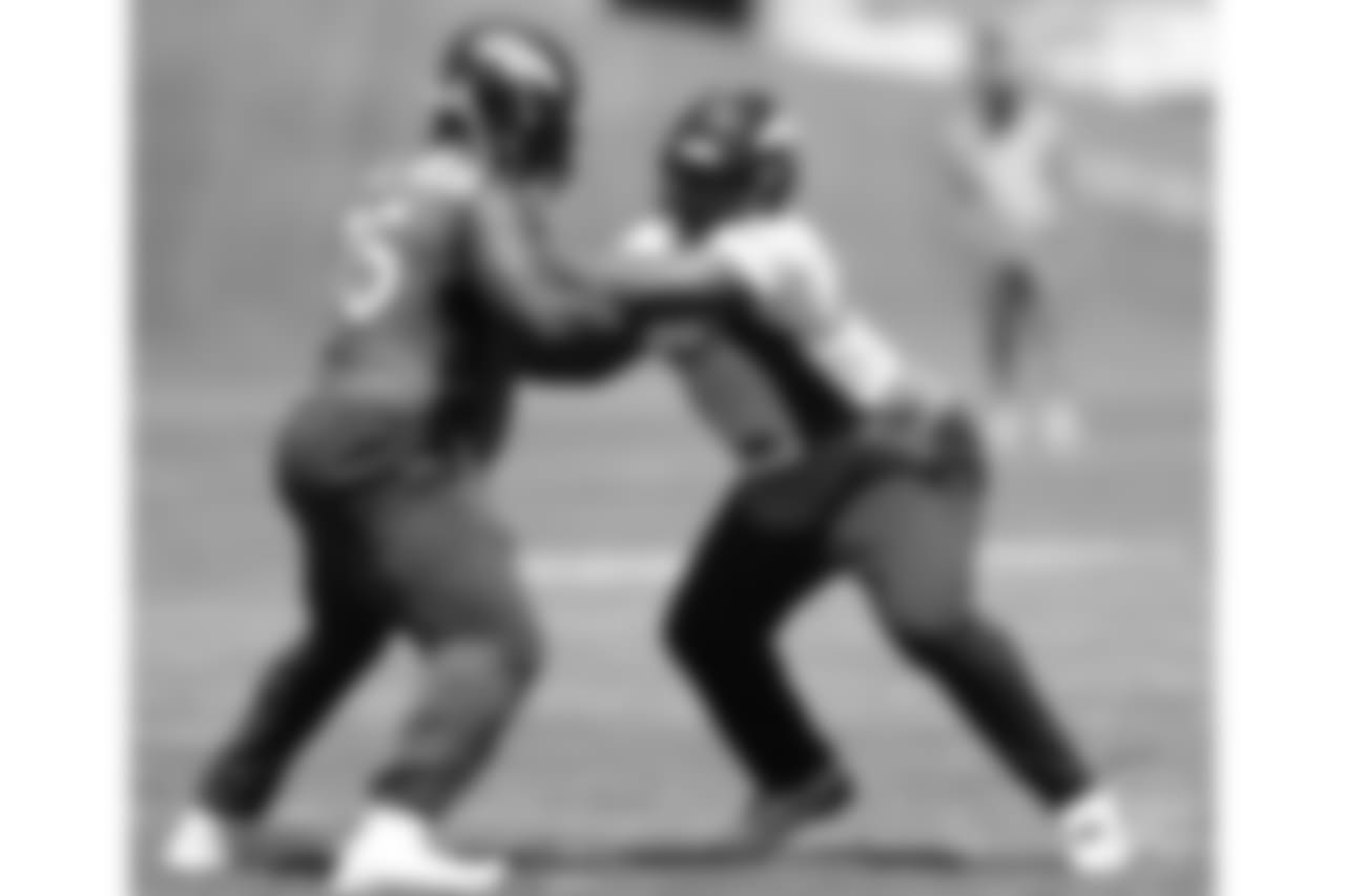 action during minicamp at UCHealth Training Center in Centennial, CO, June 13, 2018.
Photo by Gabriel Christus