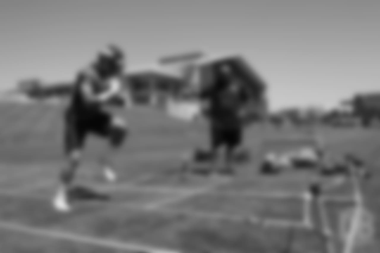 action during minicamp at UCHealth Training Center in Centennial, CO, June 13, 2018.
Photo by Gabriel Christus