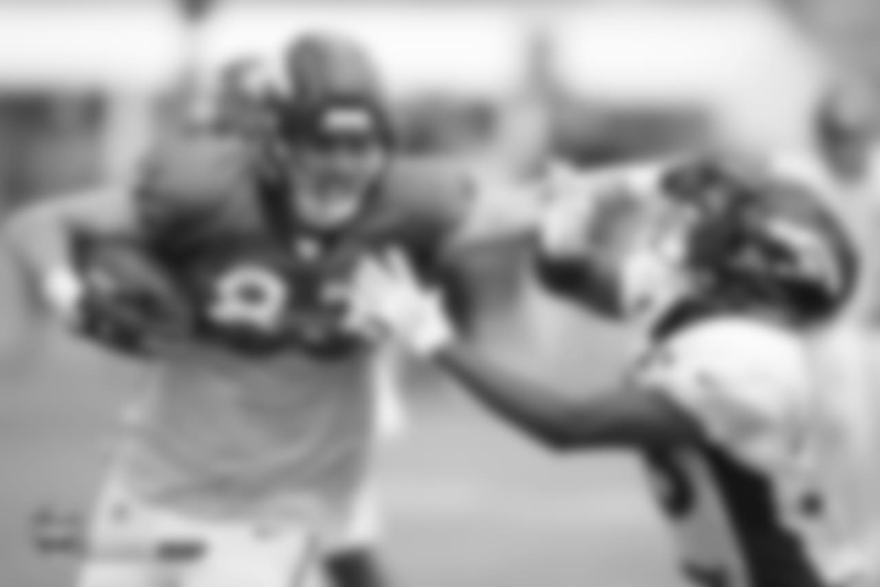 during training camp at UCHealth Training Center in Centennial, CO, August 03, 2018.
Photo by Gabriel Christus