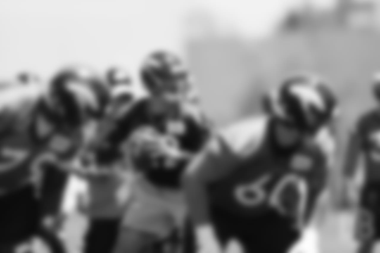 action during minicamp at UCHealth Training Center in Centennial, CO, June 13, 2018.
Photo by Gabriel Christus