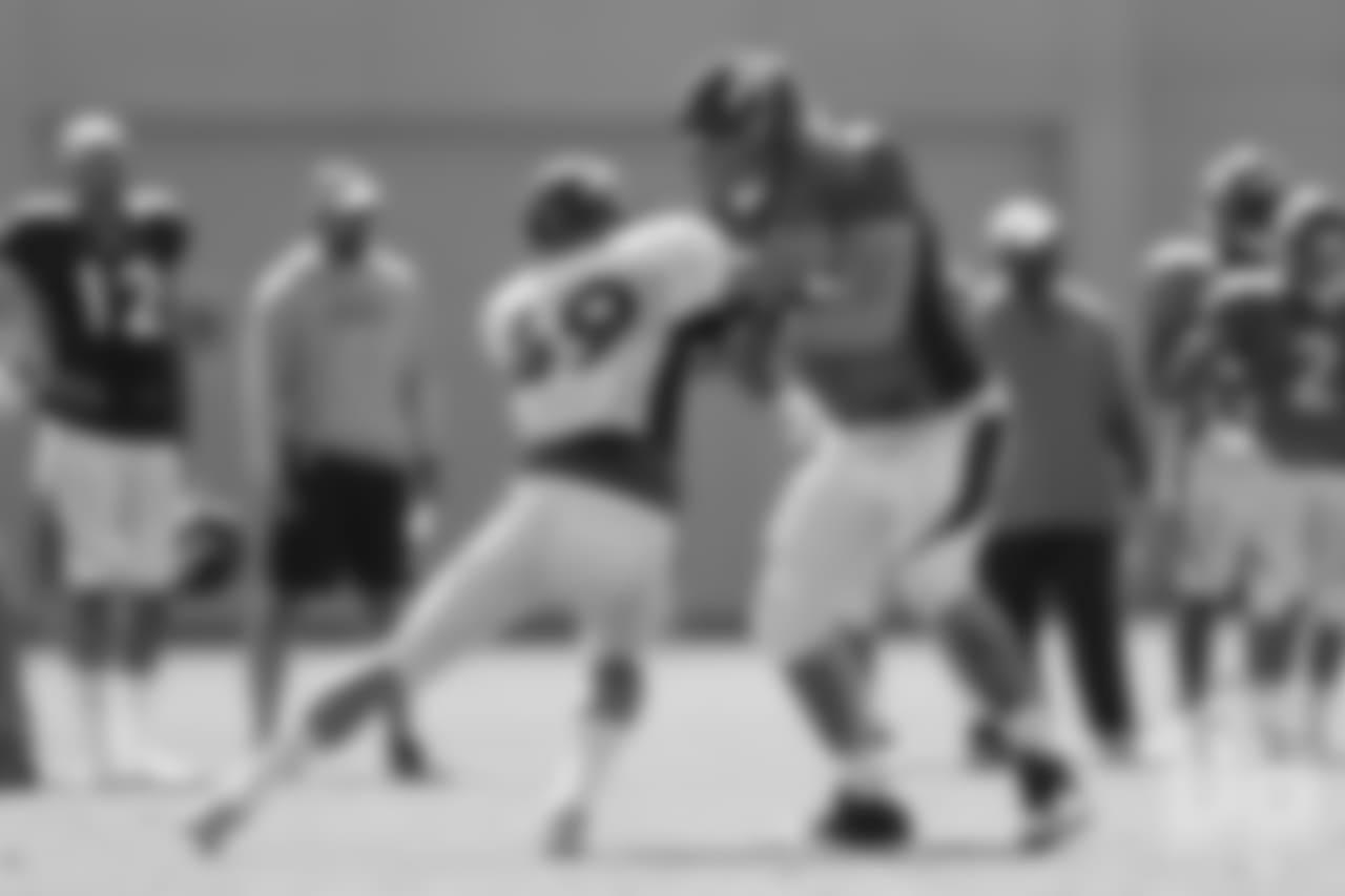 during training camp at UCHealth Training Center in Centennial, CO, July 31, 2018.
Photo by Gabriel Christus