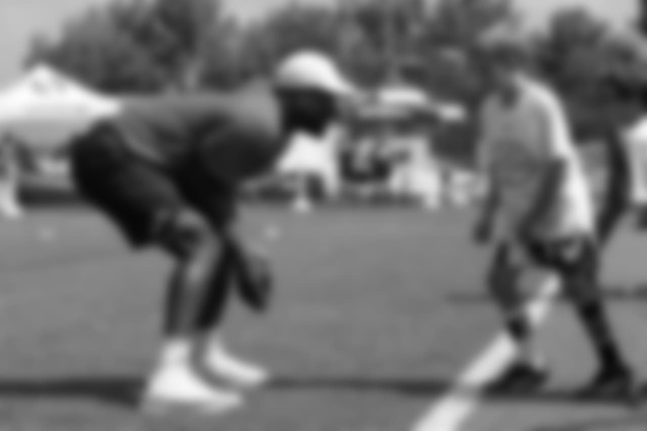 At Von Miller's Football Procamp at Englewood High School on June 20, 2018.