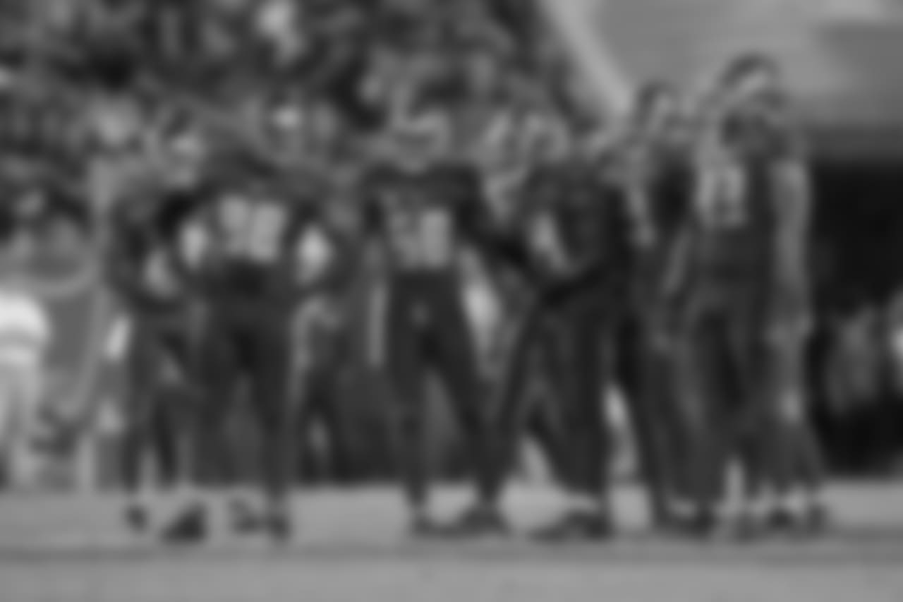 DB Ryan Smith, DT Clinton McDonald, LB Kwon Alexander, LB Lavonte David, LB Kendell Beckwith and DT Gerald McCoy